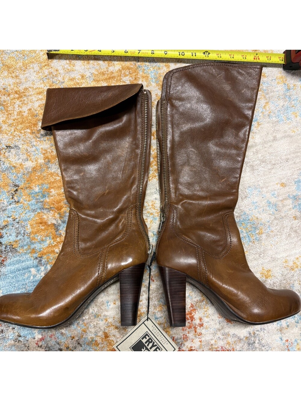 Frye Miranda NWT Brown Leather Boots US 8.5